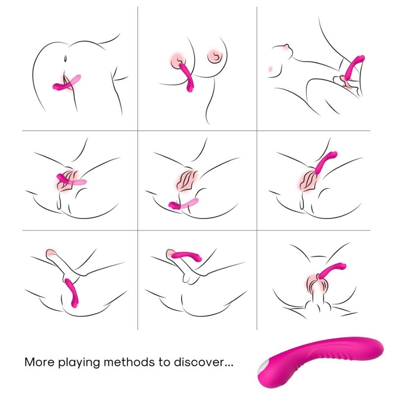 Vibromasseur Point G Legend - Compact Flexible 9 Modes - Armony