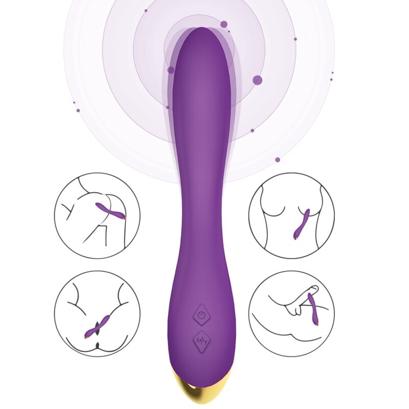 Vibromasseur Multiposition Flamingo - Flexible Point G 9 Modes - Armony