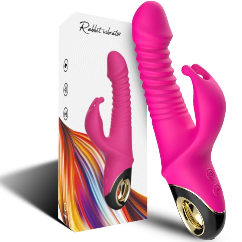 Vibromasseur Rabbit Va-et-Vient Zing - 9 Vibrations 5 Poussées - Armony