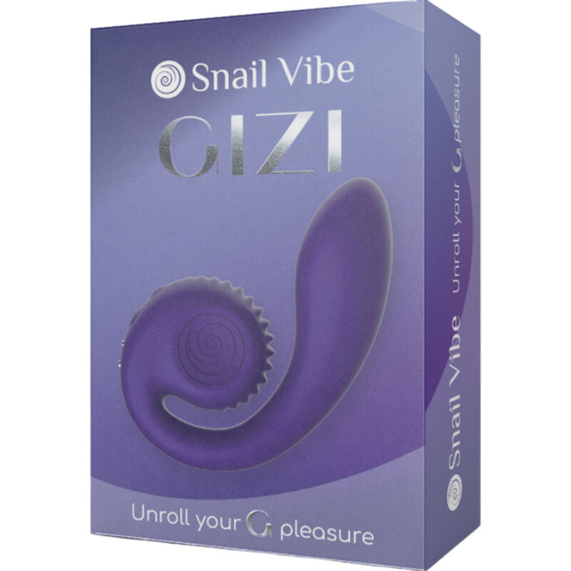 SNAIL VIBE - STIMULATEUR DOUBLE GIZI TURQUOISE