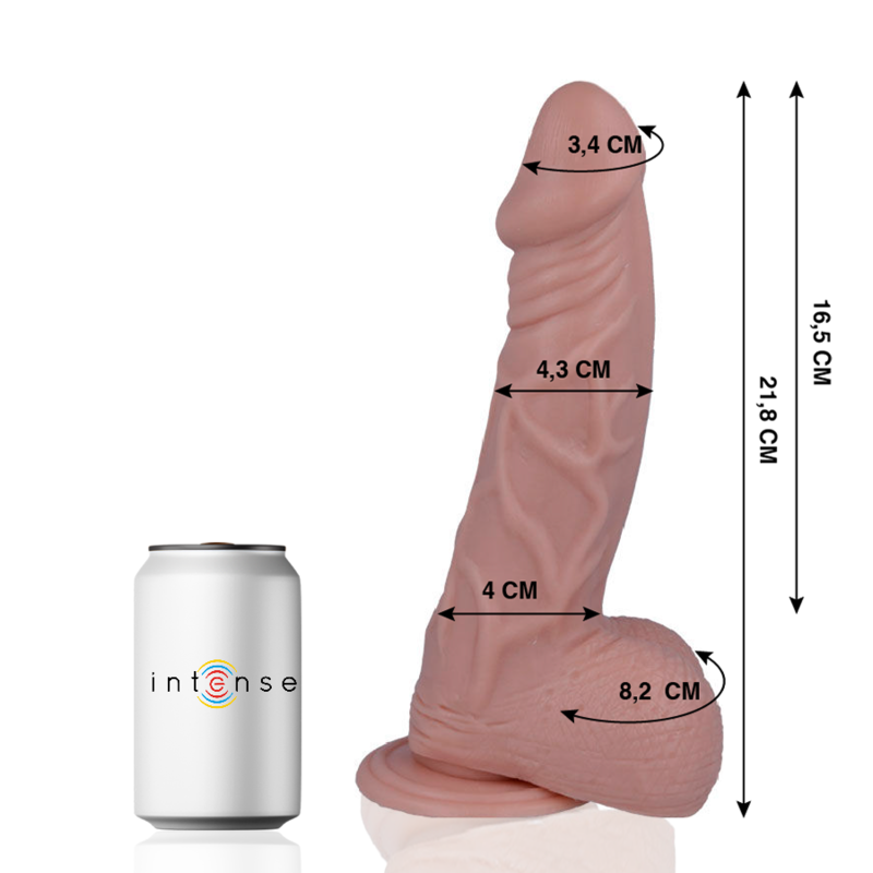 Gode Réaliste Ventouse N°25 Souple 21,8 cm - Mr. Intense