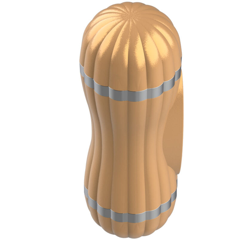 ARMONY - BEVIS DOUBLE MASTURBATEUR VAGIN ET BOUCHE SANS VIBRATION OR