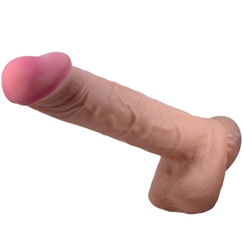 Gode ventouse Pretty Love — réaliste sliding skin