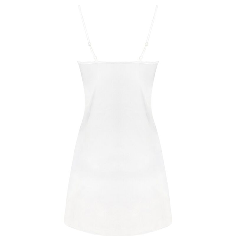 LIVCO CORSETTI FASHION - JACQUELINE LC 90249 ROBE DE CHAMBRE + CHEMISE + CULOTTE ECRU L/XL