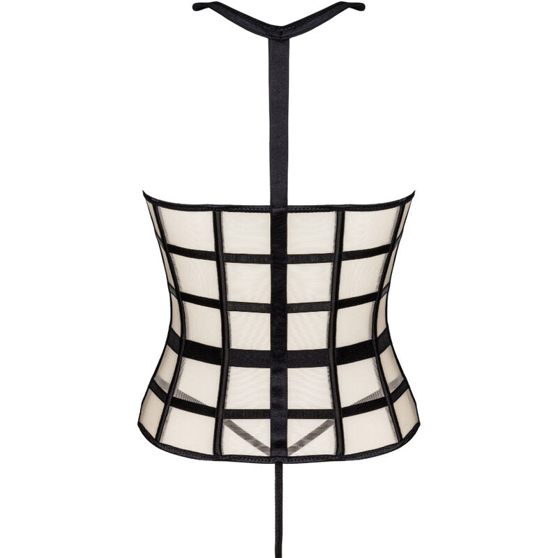 LIVCO CORSETTI FASHION - LAURA LC 20215 CORSET + STRING L/XL