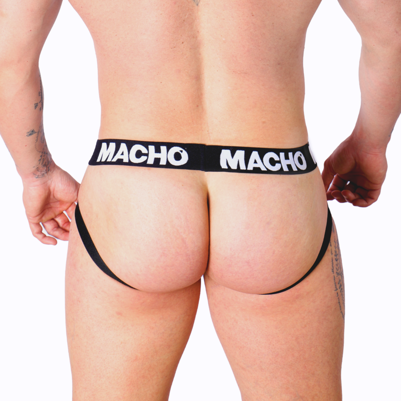 MACHO - MX26X1 JOCK GRID BLANC XL