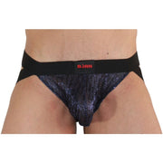 BURN - 006 JOCK BLEU BRILLANT / NOIR XL