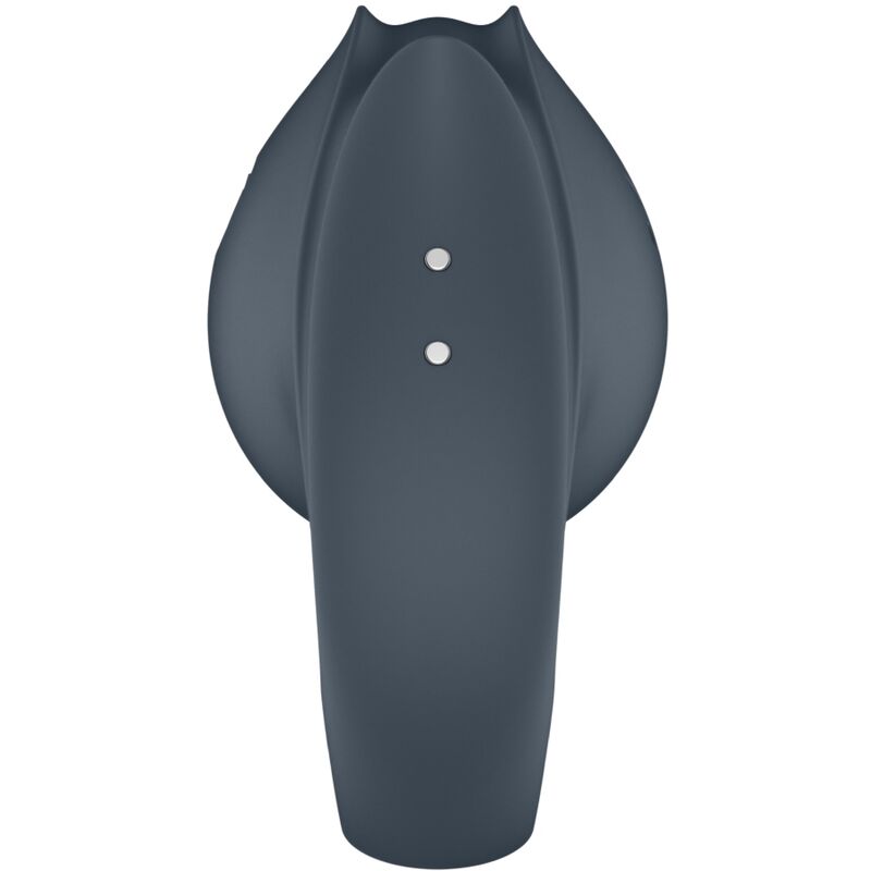 SATISFYER - PERFECT PAIR 2 MULTIVIBRATEUR 2 EN 1 ANNEAU PÉNIS ET STIMULATEUR DE DOIGTS GRIS