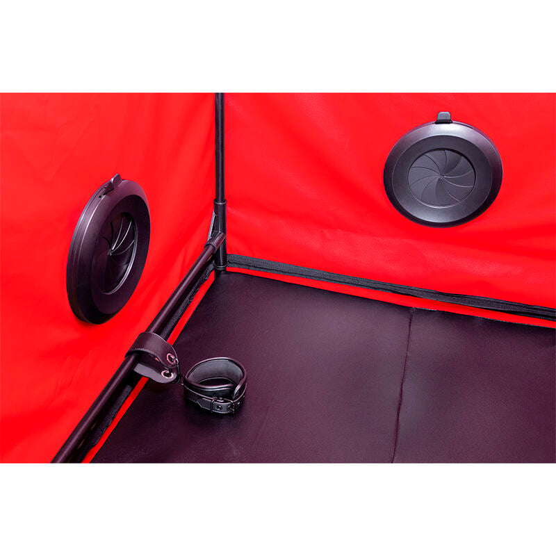 SECRET DOME - KINK CLUB CABIN SCANDALE NOIR ET ROUGE