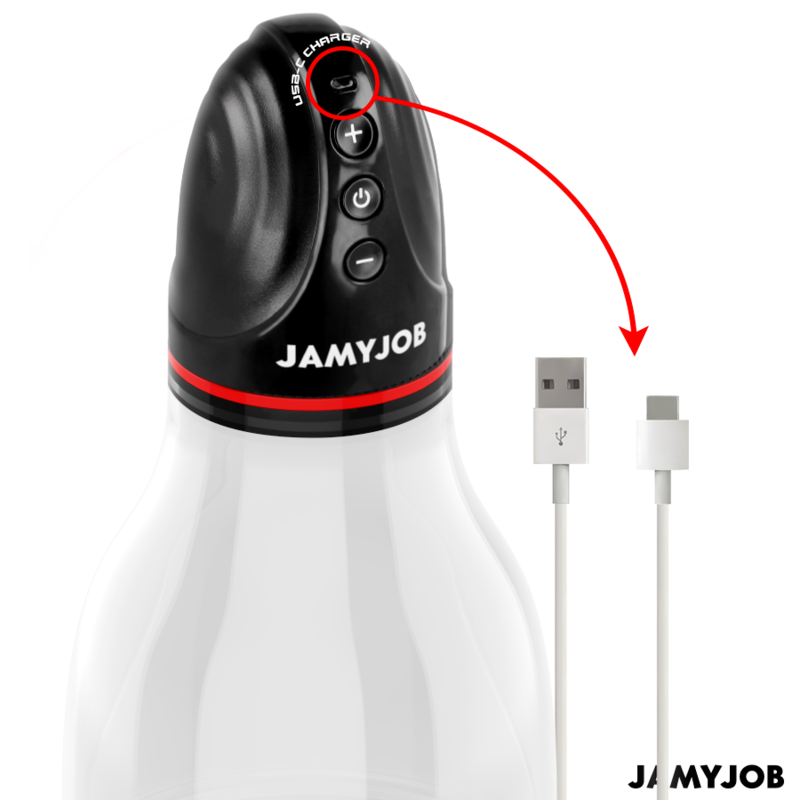 JAMYJOB - XPAND LITE POMPE À TESTICULES AUTOMATIQUE 3 NIVEAUX D'ONDES STIMULANTES GRIS