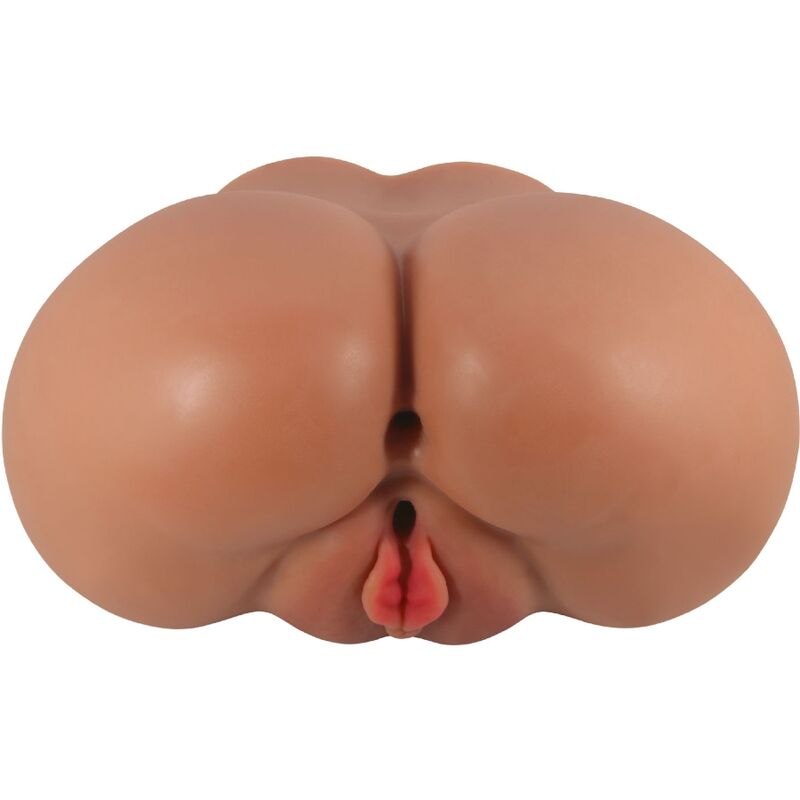 Masturbateur Fessier Luna Double Entrée Vagin Anus Vibrant - Crazy Bull