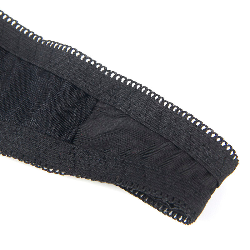 SUBBLIME - 955199 ENSEMBLE SOUTIEN-GORGE AVEC NŒUD NOIR RÉGLABLE S/M