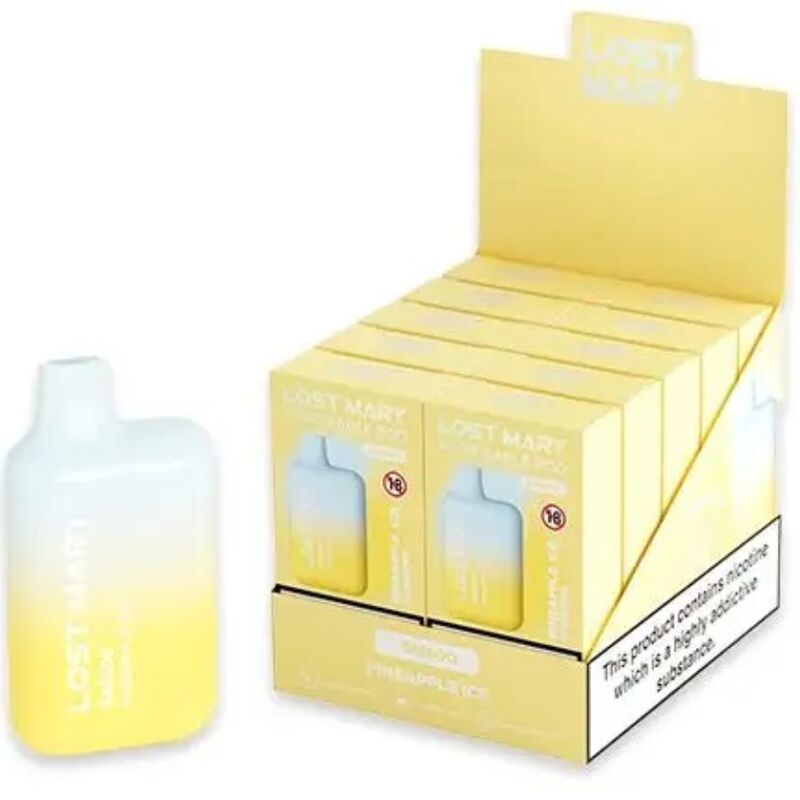 LOST MARY - BM600 VAPER NICOTINE 2% JETABLE ANANAS GLACE