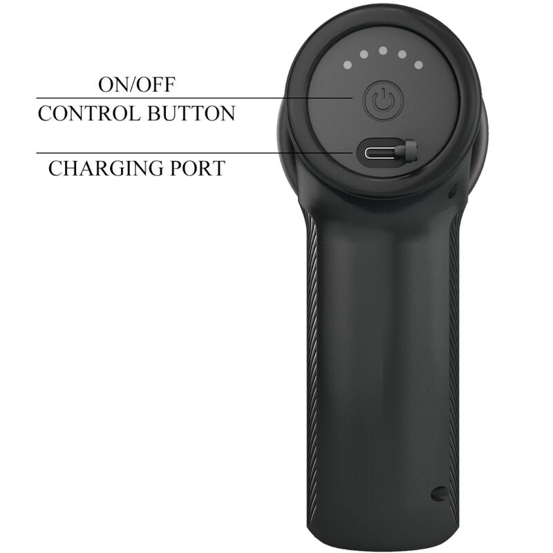 PRETTY LOVE - MASSEUR DJ DOCTOR 5 RÉGLAGES NOIR