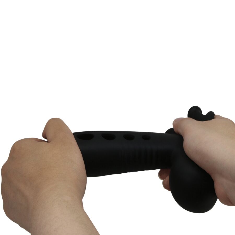 PRETTY LOVE - MANCHON PÉNIS CRANE AVEC AIRBAG NOIR