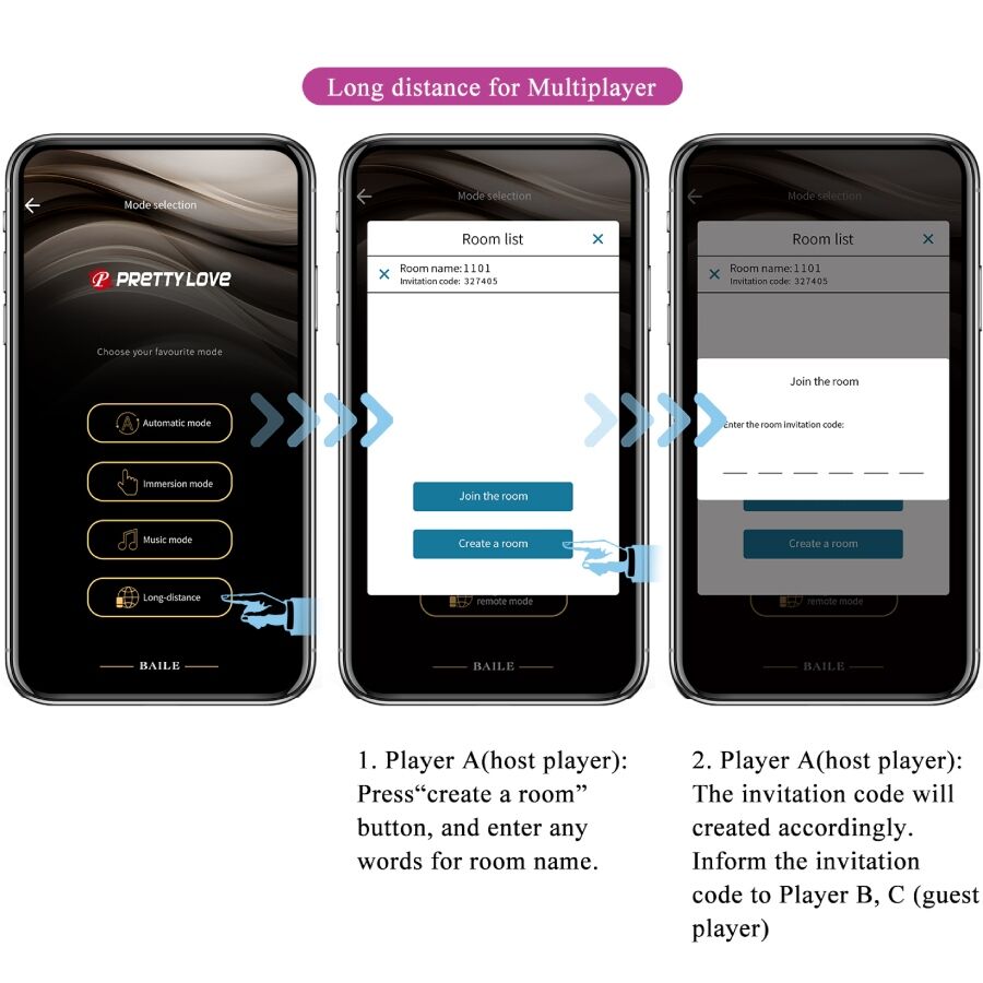 PRETTY LOVE - VIBRATEUR CONTRÔLÉ PAR APPLICATION LEVIATHAN VIOLET
