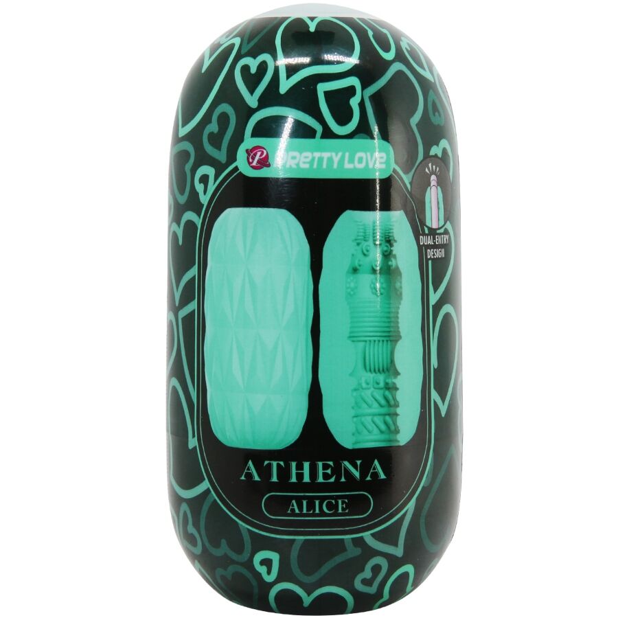 PPRETTY LOVE - MASTURBATEUR POUR HOMME ATHENA ALICE TURQUOISE