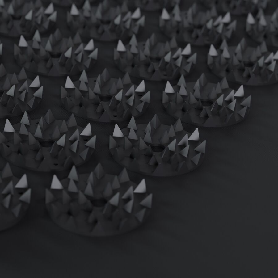 LELO - TAPIS D'ACUPRESSION POUR MASSAGE CORPOREL NOIR