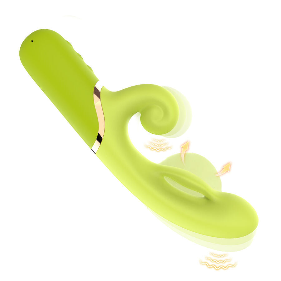 Vibromasseur Gonflable Point A Tête Plate Étanche Rechargeable - Armony