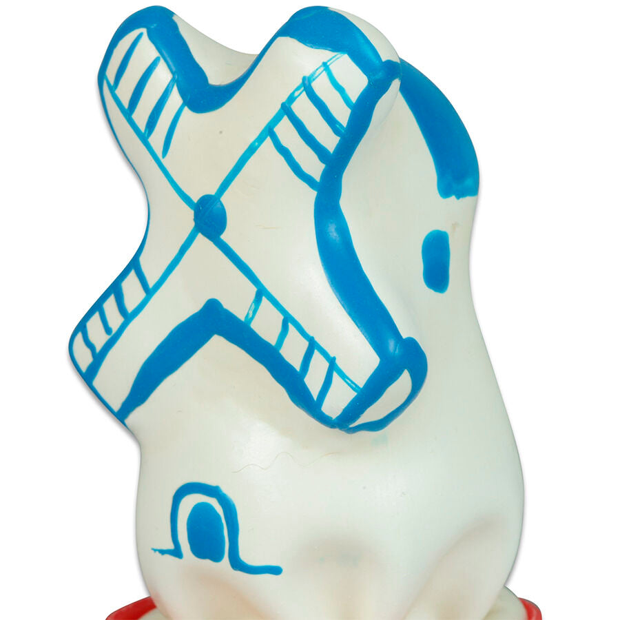 CONDOMERIE - MOULIN À VENT DE PRÉSERVATIFS FANTAISIES PEINTS À LA MAIN