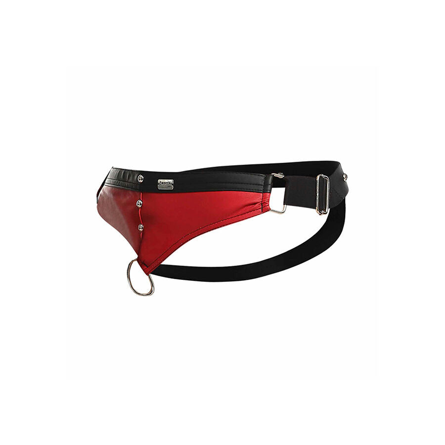 MOB - DNGEON JOCKSTRAP ANNEAU PÉNITENITAIRE ROUGE TAILLE UNIQUE