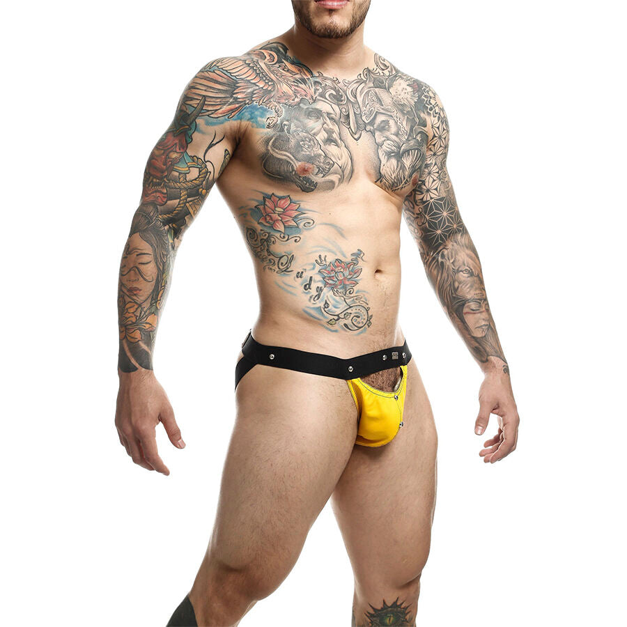 MOB - DNGEON JOCKSTRAP JAUNE SPORTSMAN TAILLE UNIQUE
