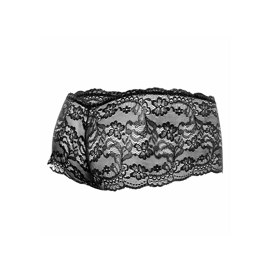 MOB - BOXER EN DENTELLE NOIRE TAILLE L/XL