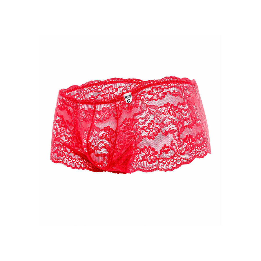 MOB - BOXER EN DENTELLE ROUGE TAILLE L/XL