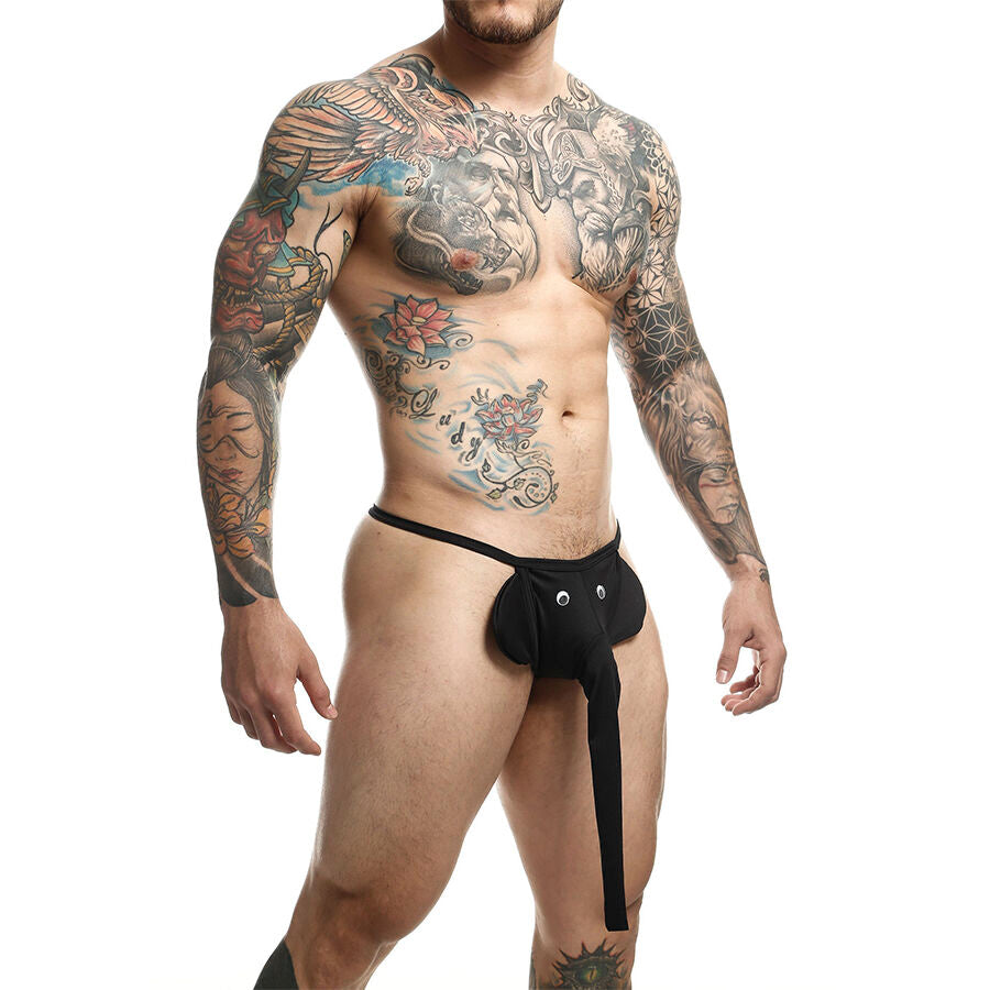 MOB - STRING ÉLÉPHANT NOIR TAILLE UNIQUE