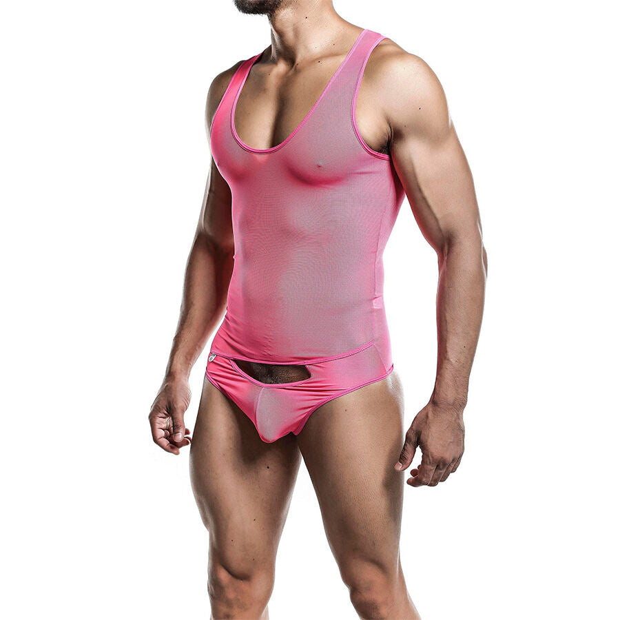 MOB - BODY TRANSPARENT ROSE TAILLE L/XL