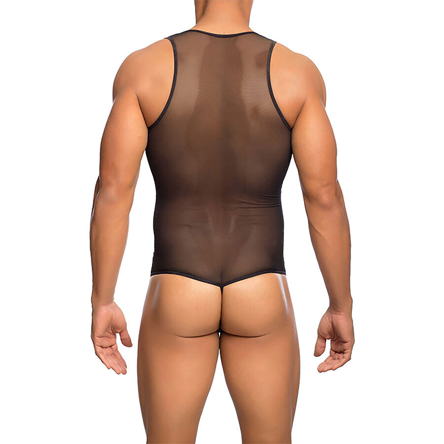 MOB - BODY TRANSPARENT NOIR TAILLE L/XL