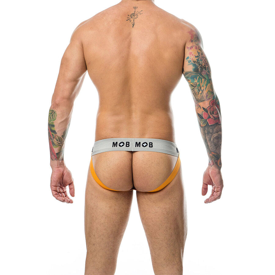 Jockstrap Classique Rayures Latérales Coton Stretch - Mob