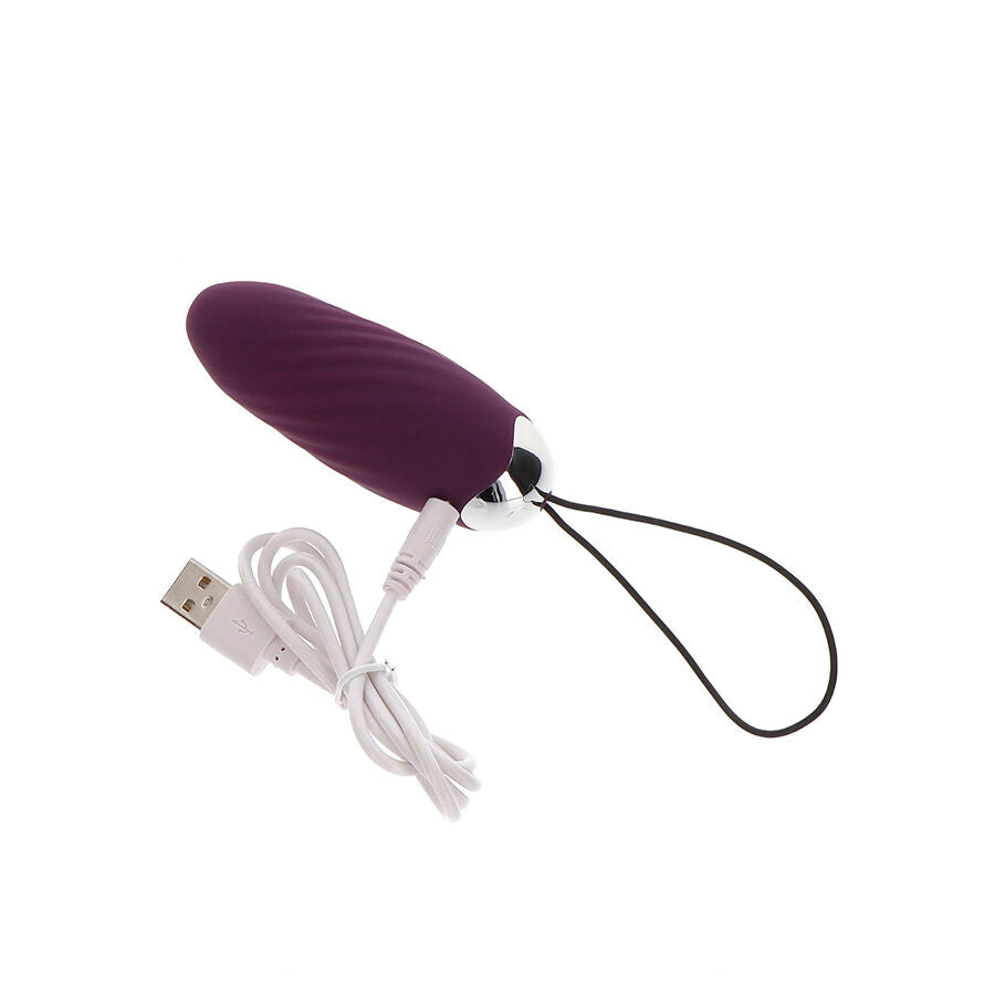 TOYJOY - HAPPINESS KNOCK KNOCK EGGSTAVAGANT VIBRATEUR TÉLÉCOMMANDE VIOLET
