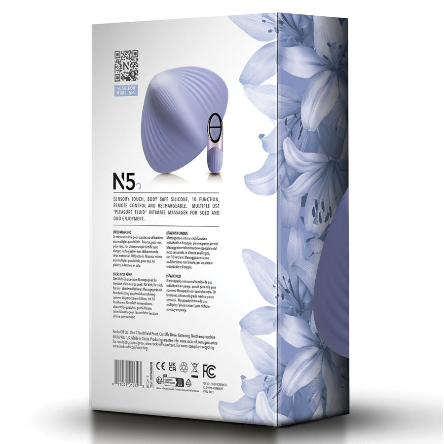 NIYA - N5 MASSEUR INTIME MULTI-USAGES AVEC TÉLÉCOMMANDE