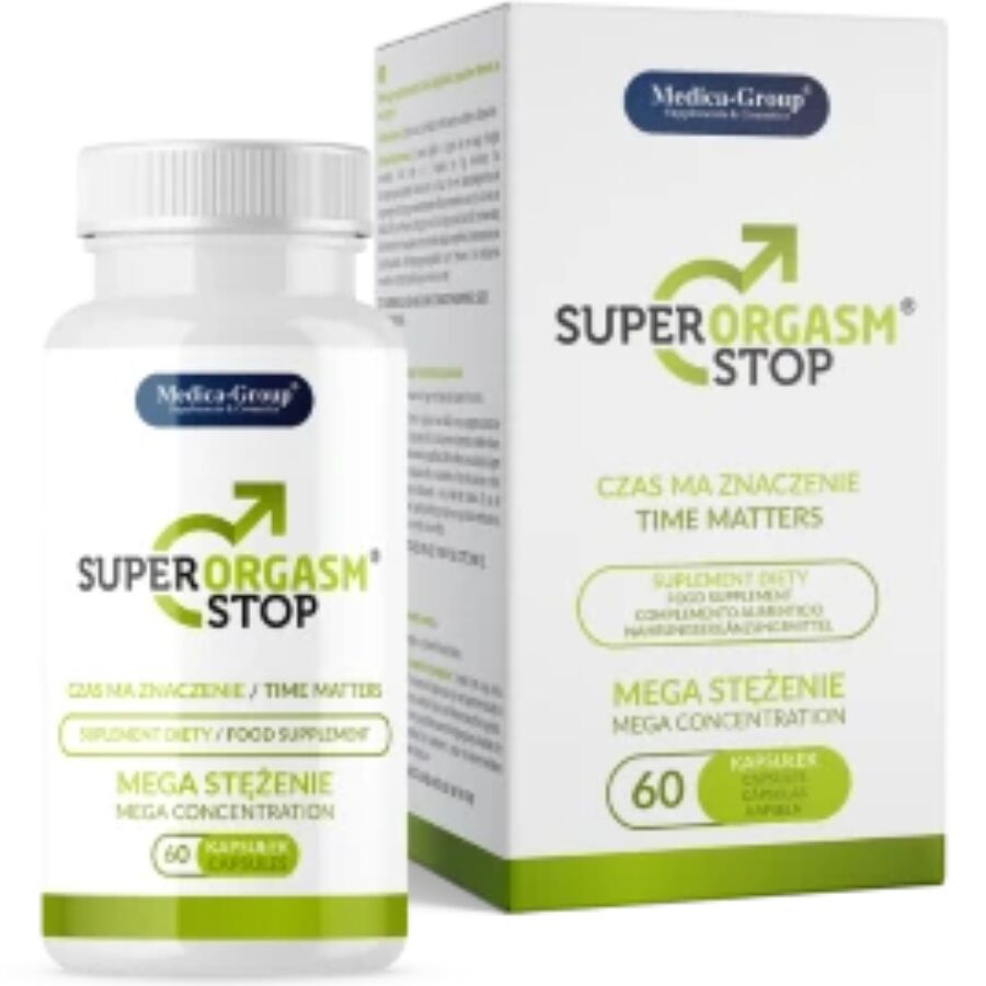 MEDICA GROUP - SUPER ORGASM STOP DELAY POUR HOMMES 60 CAPSULES