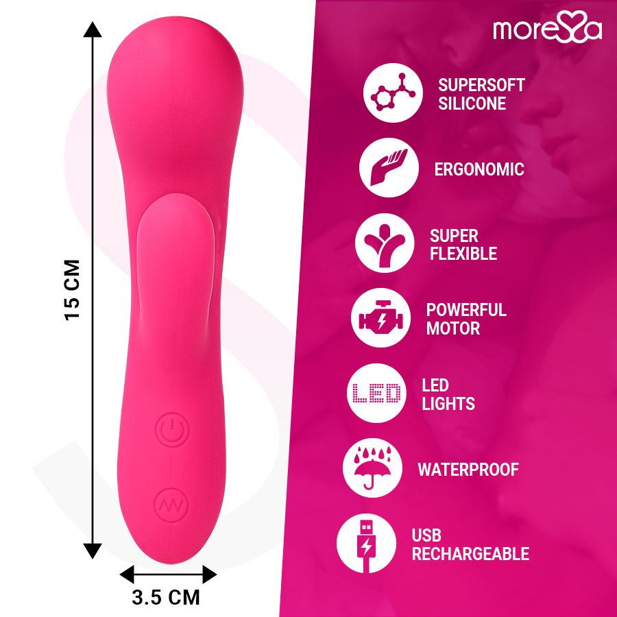MORESSA - JERRY RECHARGEABLE EN SILICONE PREMIUM