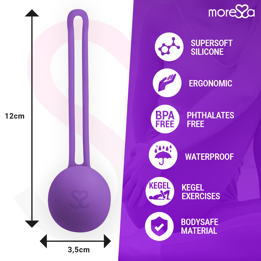 MORESSA - OSIAN ONE PREMIUM SILICONE LILAS