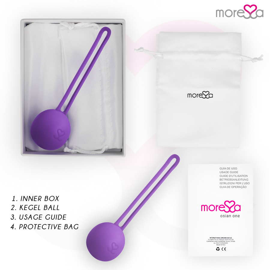 MORESSA - OSIAN ONE PREMIUM SILICONE LILAS