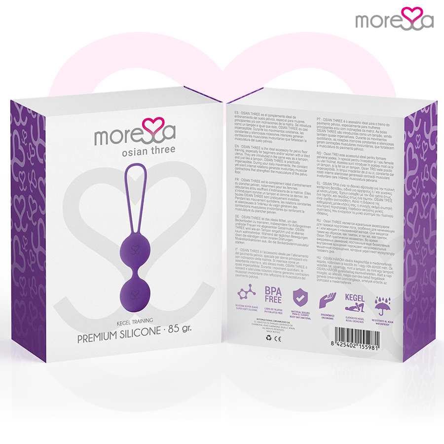 MORESSA - OSIAN TROIS SILICONE LILAS PREMIUM