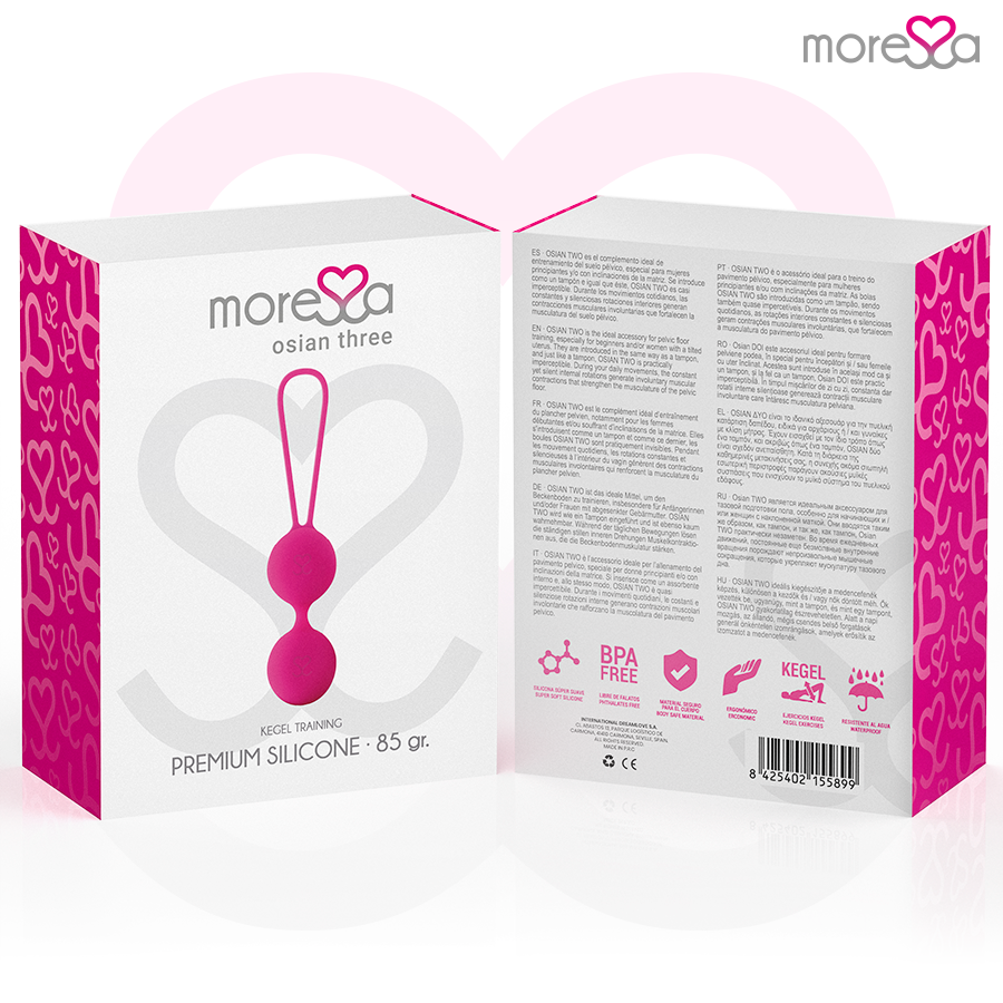 MORESSA - OSIAN TROIS SILICONE PREMIUM ROSE