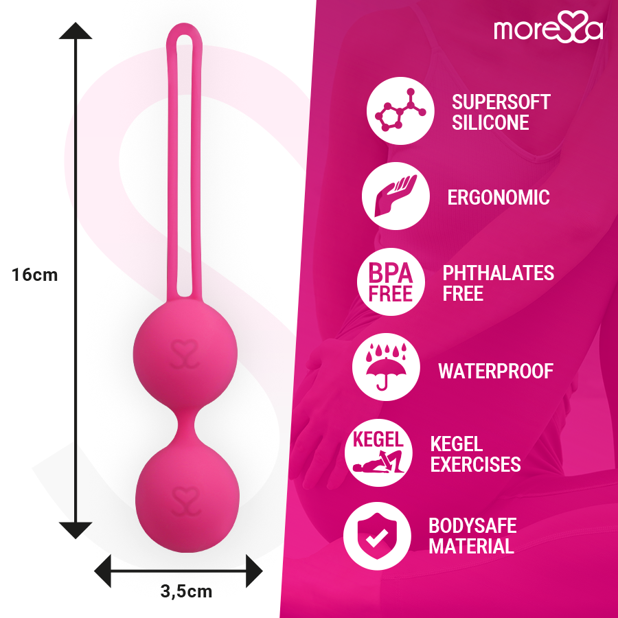 MORESSA - OSIAN DEUX SILICONE PREMIUM ROSE