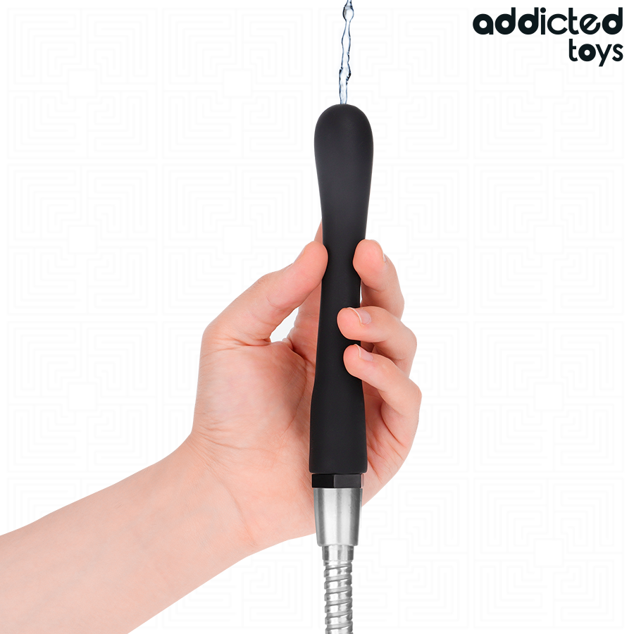 Douche Anale Adaptateur Universel Silicone Modèle 4 Sans Phtalates - Addicted Toys