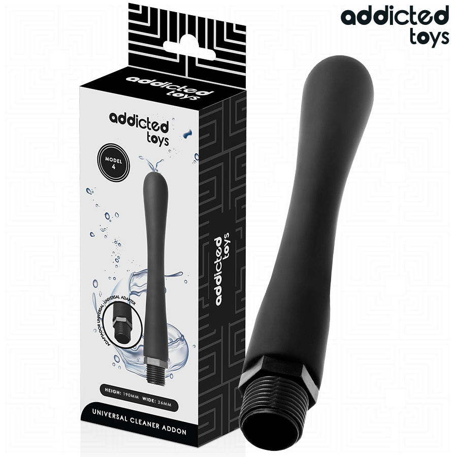 Douche Anale Adaptateur Universel Silicone Modèle 4 Sans Phtalates - Addicted Toys