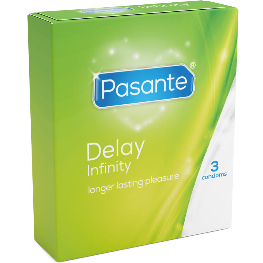 PASANTE - PRÉSERVATIFS RETARDATEURS INFINITY 3 UNITÉS