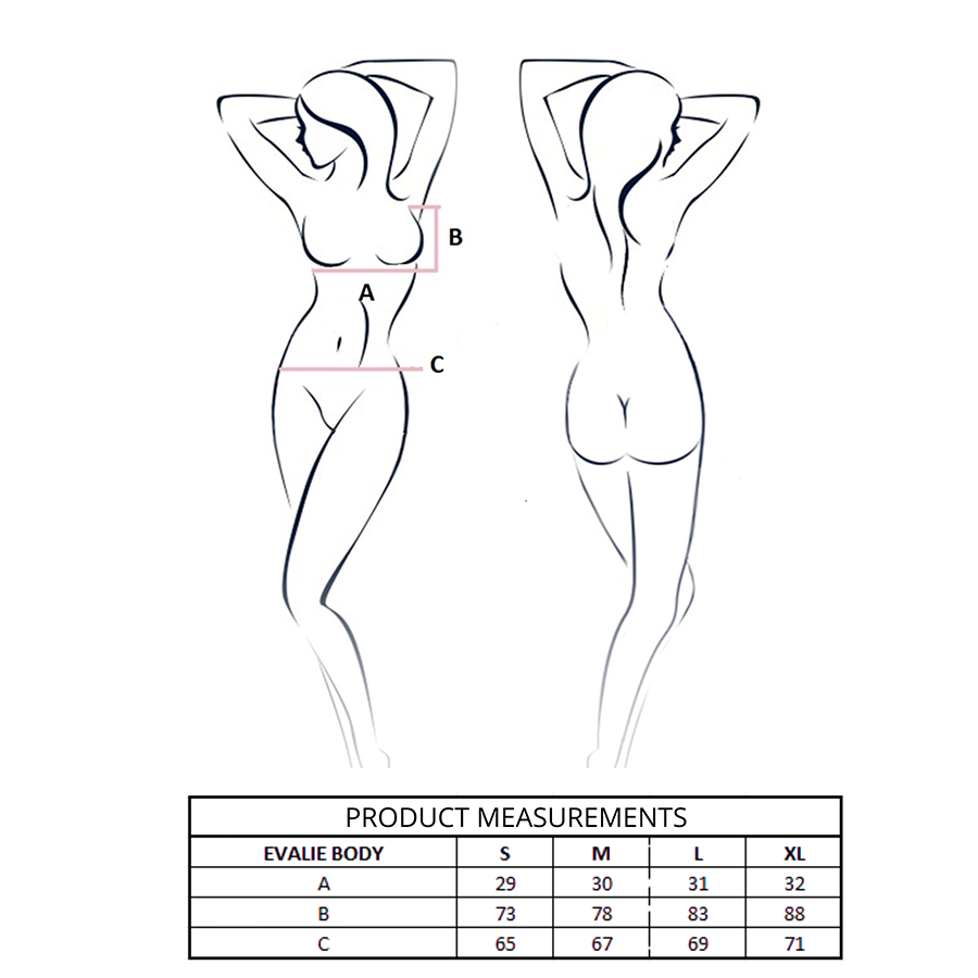 PASSION - BODY EVALIE ROUGE S/M