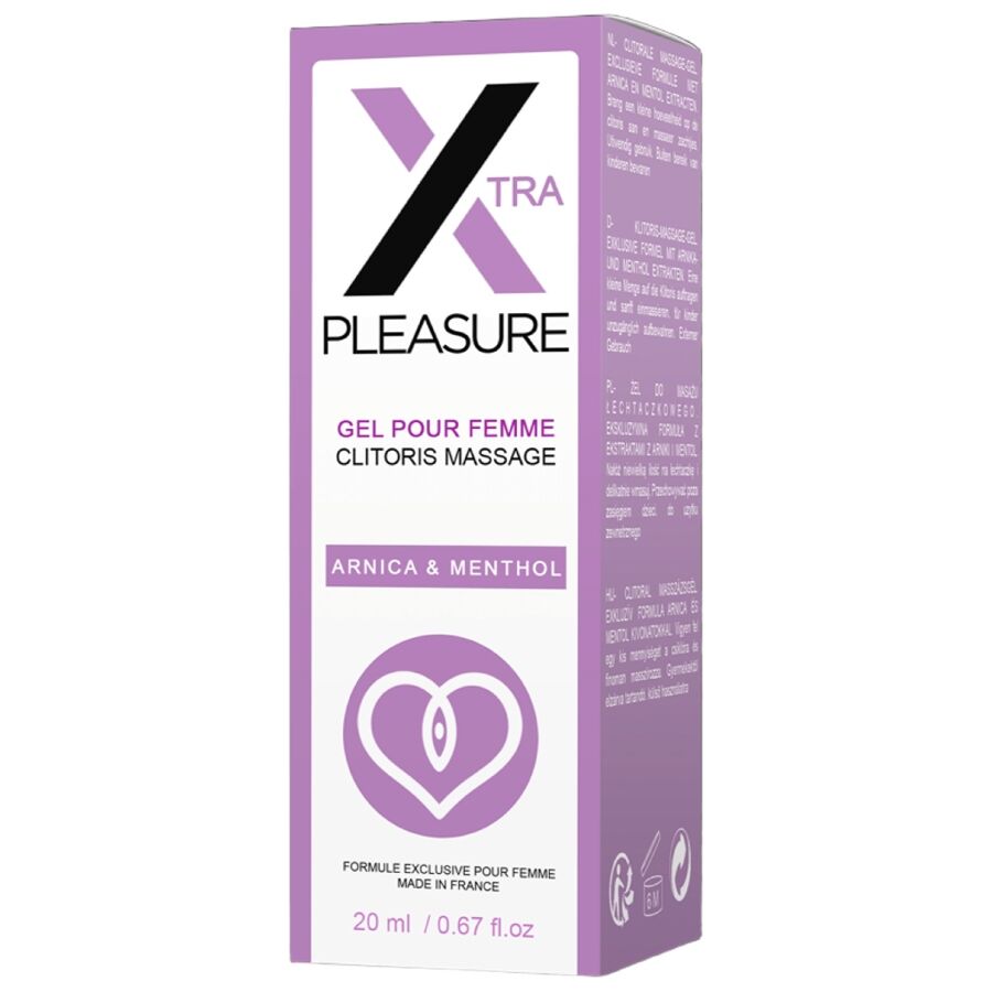 RUF - X GEL DE MASSAGE PLAISIR POUR LE CLITORIS 20 ML