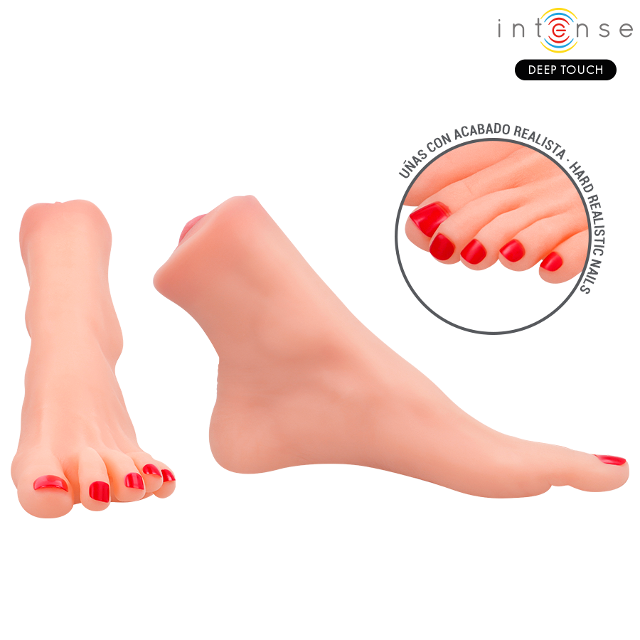 INTENSE DEEP TOUCH - GABBIE MASTUBADOR DEUX PIÈCES EN FORME DE PIED