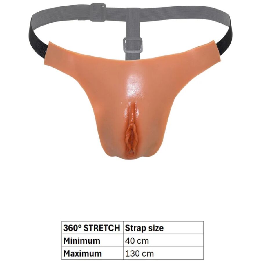 DÉSIR CACHÉ - ALTER EGO VAGIN OUVERT RÉGLABLE FIL DE CHAIR