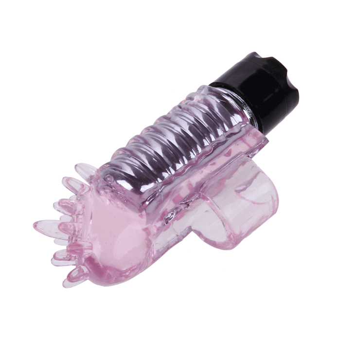 Mini vibrateur  doigts en silicone