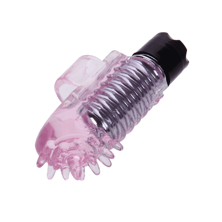 Mini vibrateur  doigts en silicone
